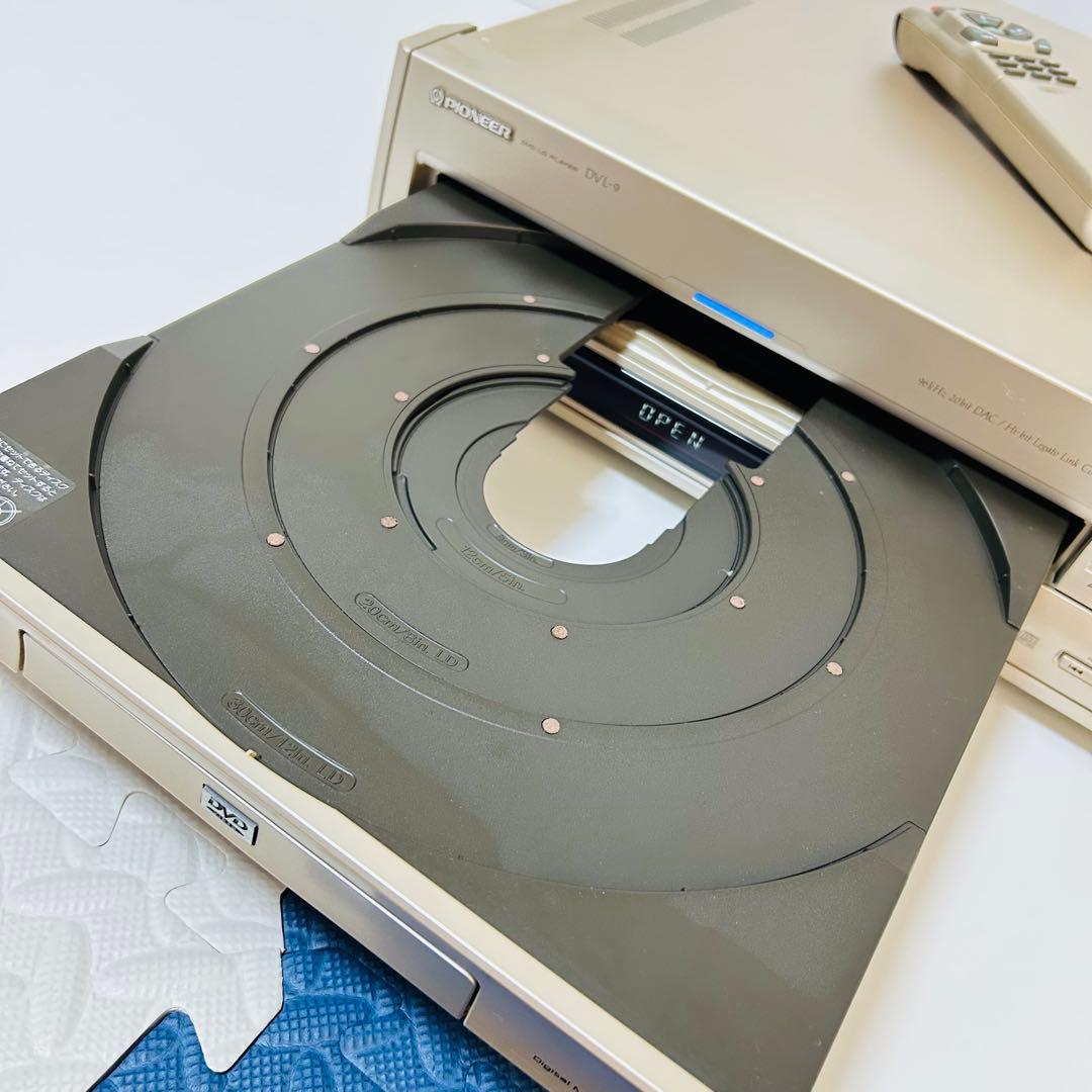 【美品】Pioneer DVD/LDプレーヤー DVL-919