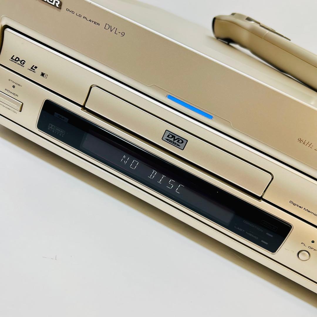【美品】Pioneer DVD/LDプレーヤー DVL-919