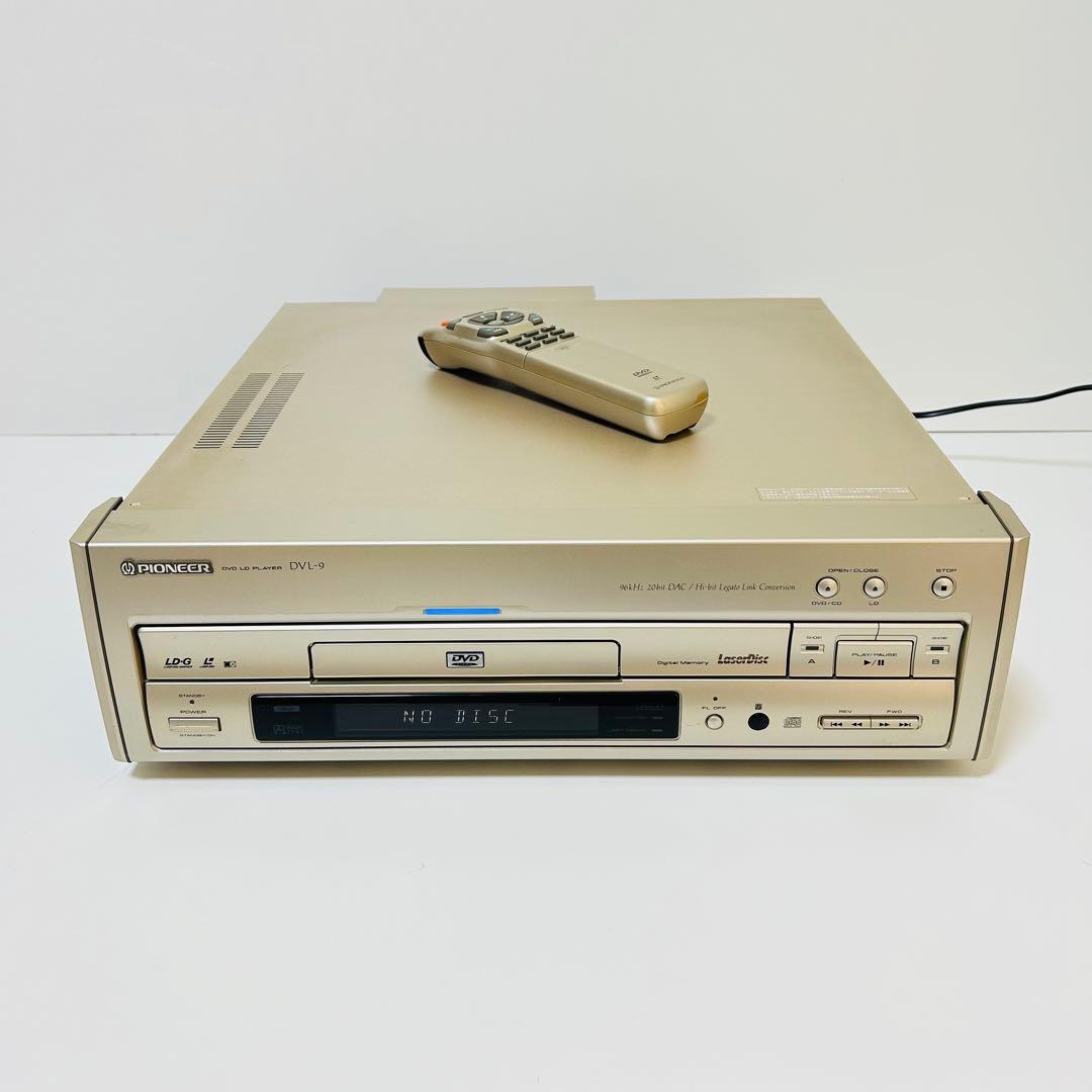 【美品】Pioneer DVD/LDプレーヤー DVL-919