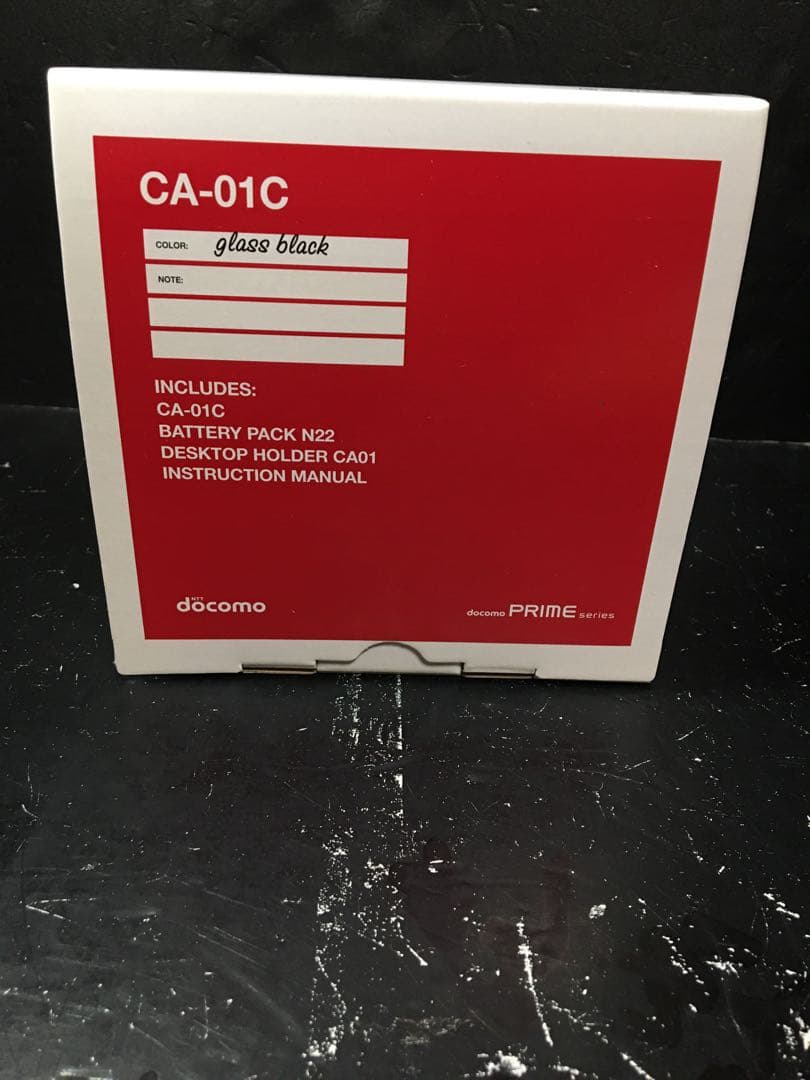 ドコモプライムシリーズCA-01C glass black