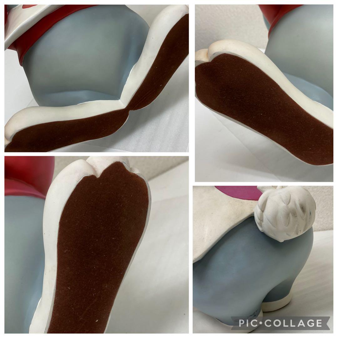 3-2701 激レア★不思議の国のアリス 白うさぎ 兎置き時計 ビッグフィギュア