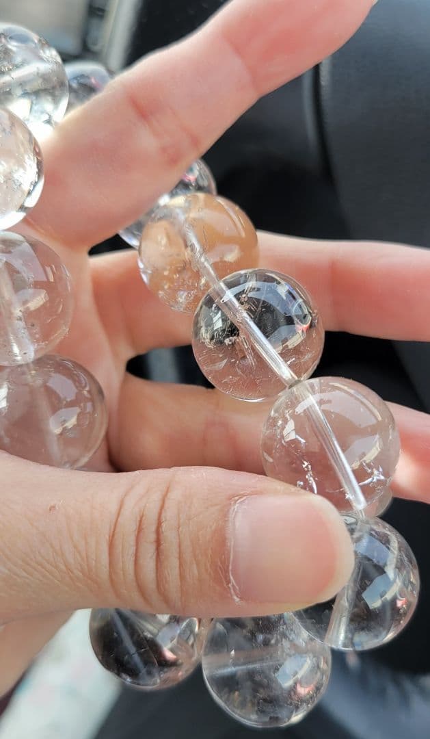 ！希少レア大玉！17㎜　セラデカブラル産　レムリアンシードブレスレット