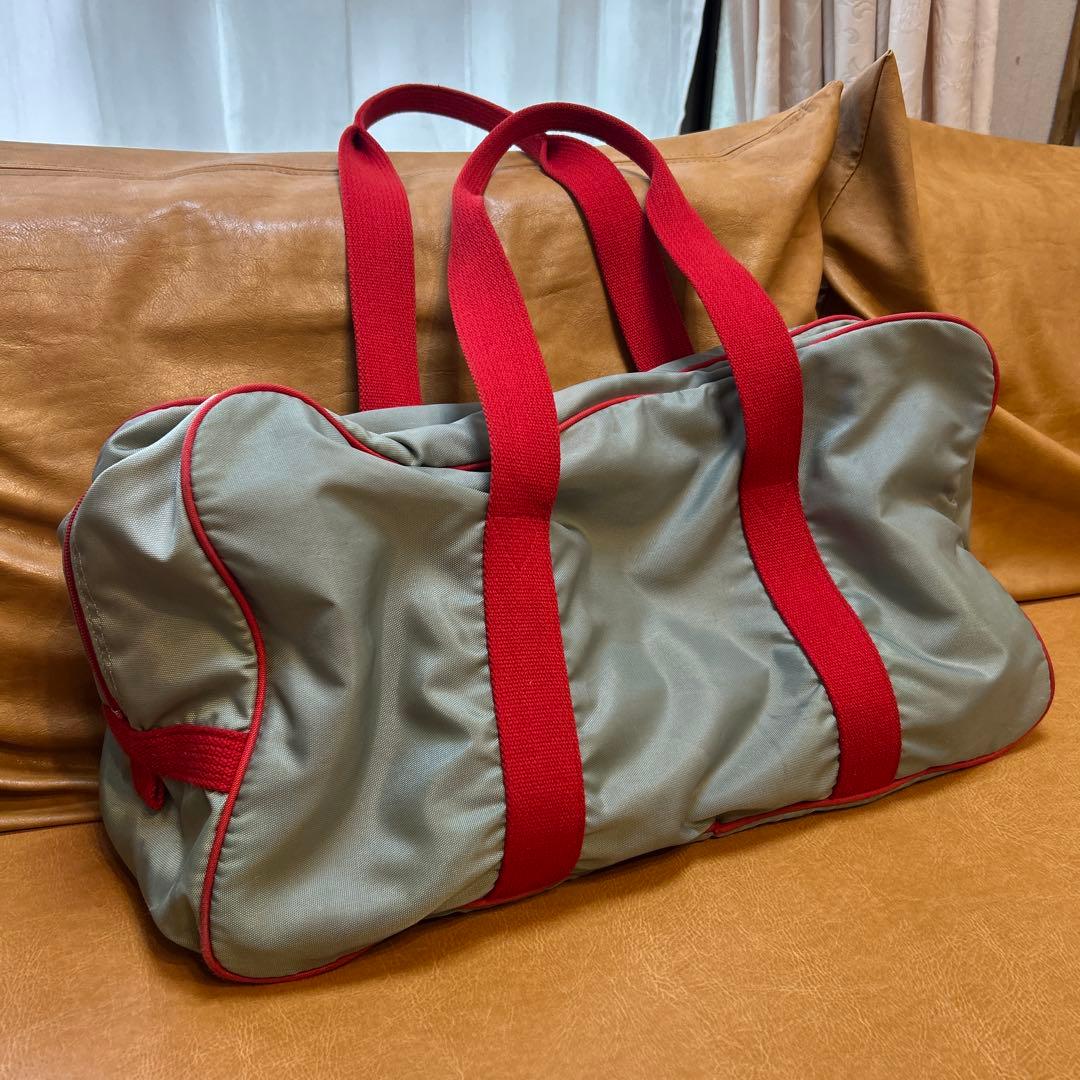 adidas 80s ヴィンテージ　スクールバッグ　ボストンバック