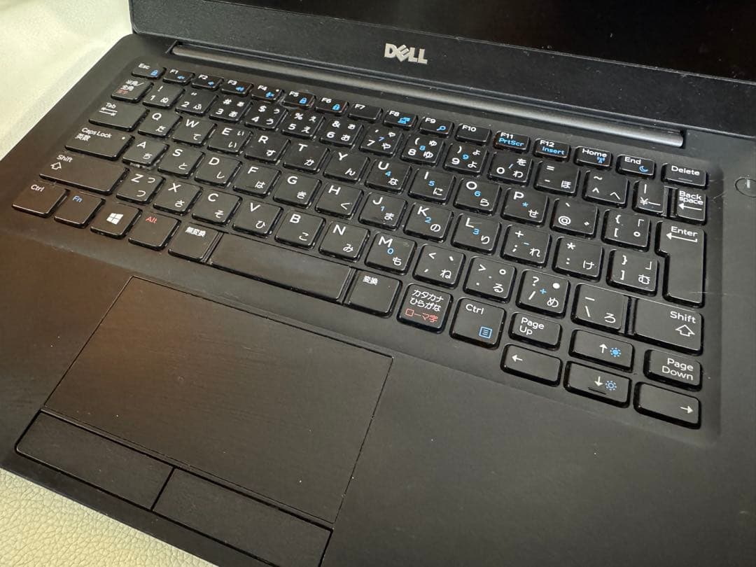 【激安】DELL ノートパソコン 12.5インチ ブラック 専用アダプタ付き