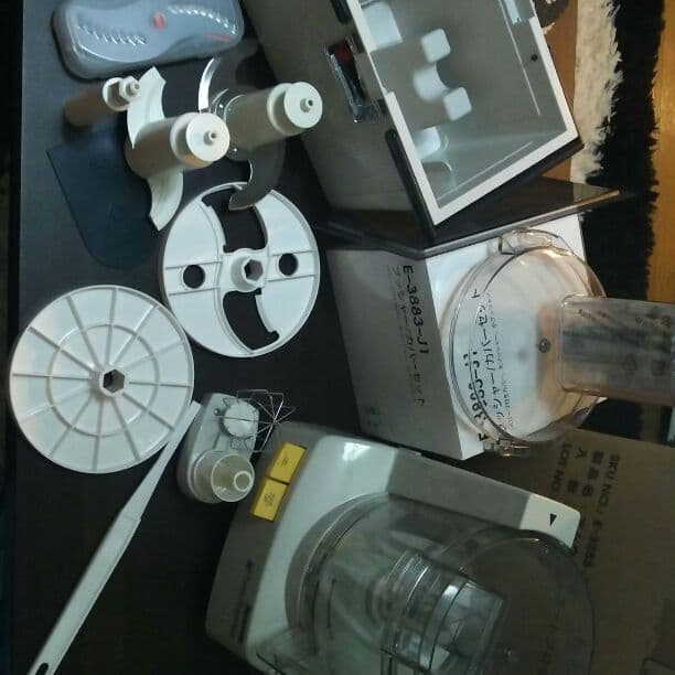 激安 送料込み フードプロセッサー＋ケース付オプションパーツセット1万7千円引き