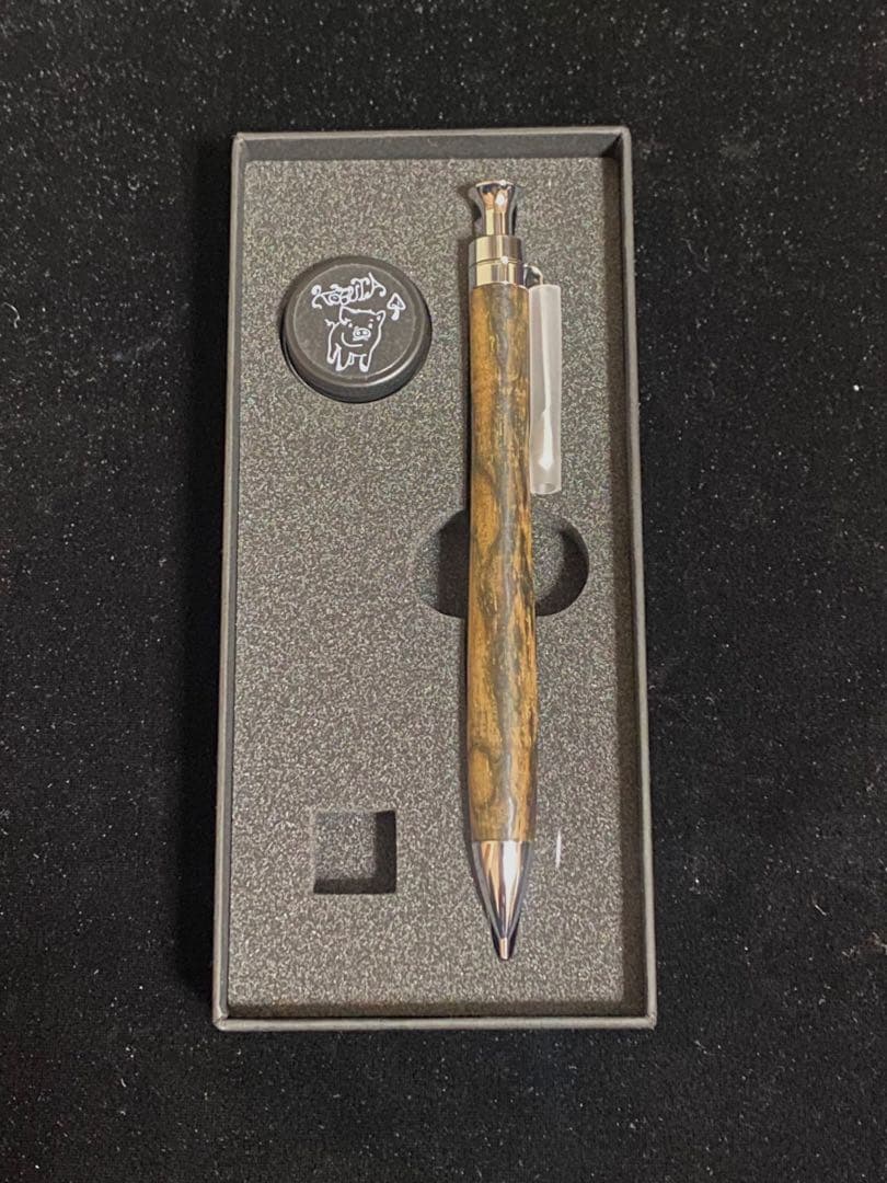 こぶた工房 シャープペンシル 極上黒柿0.5mm