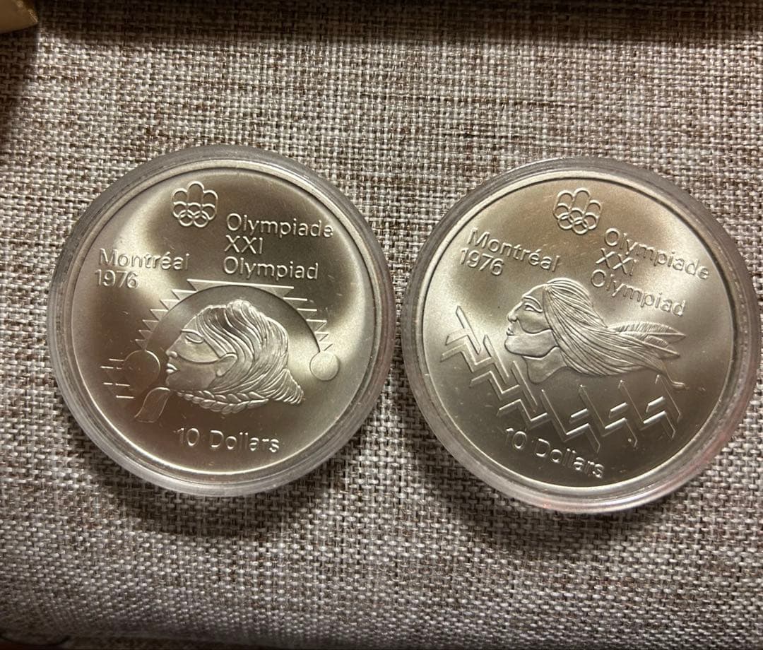1976年モントリオールオリンピック記念4枚セット