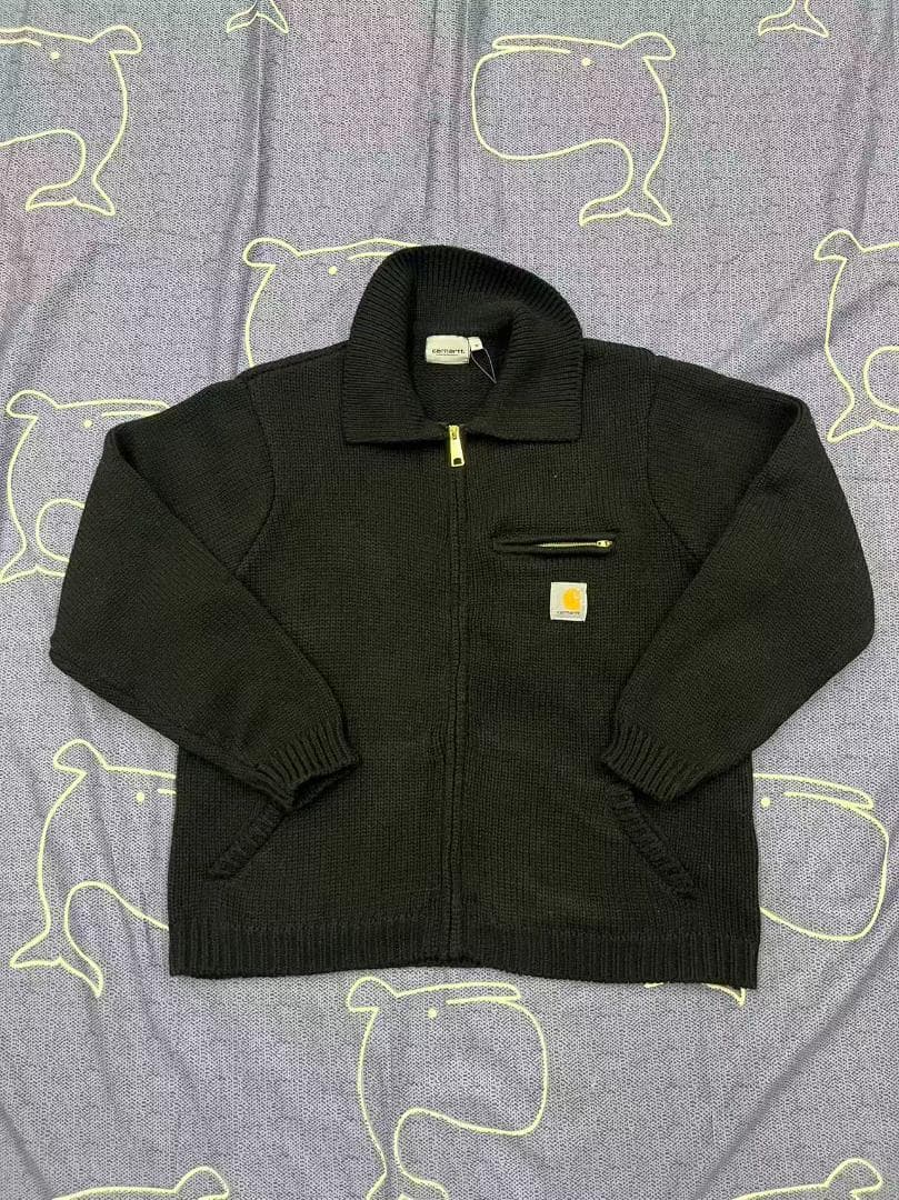 Carhartt デトロイトニット黒 ジャケットM