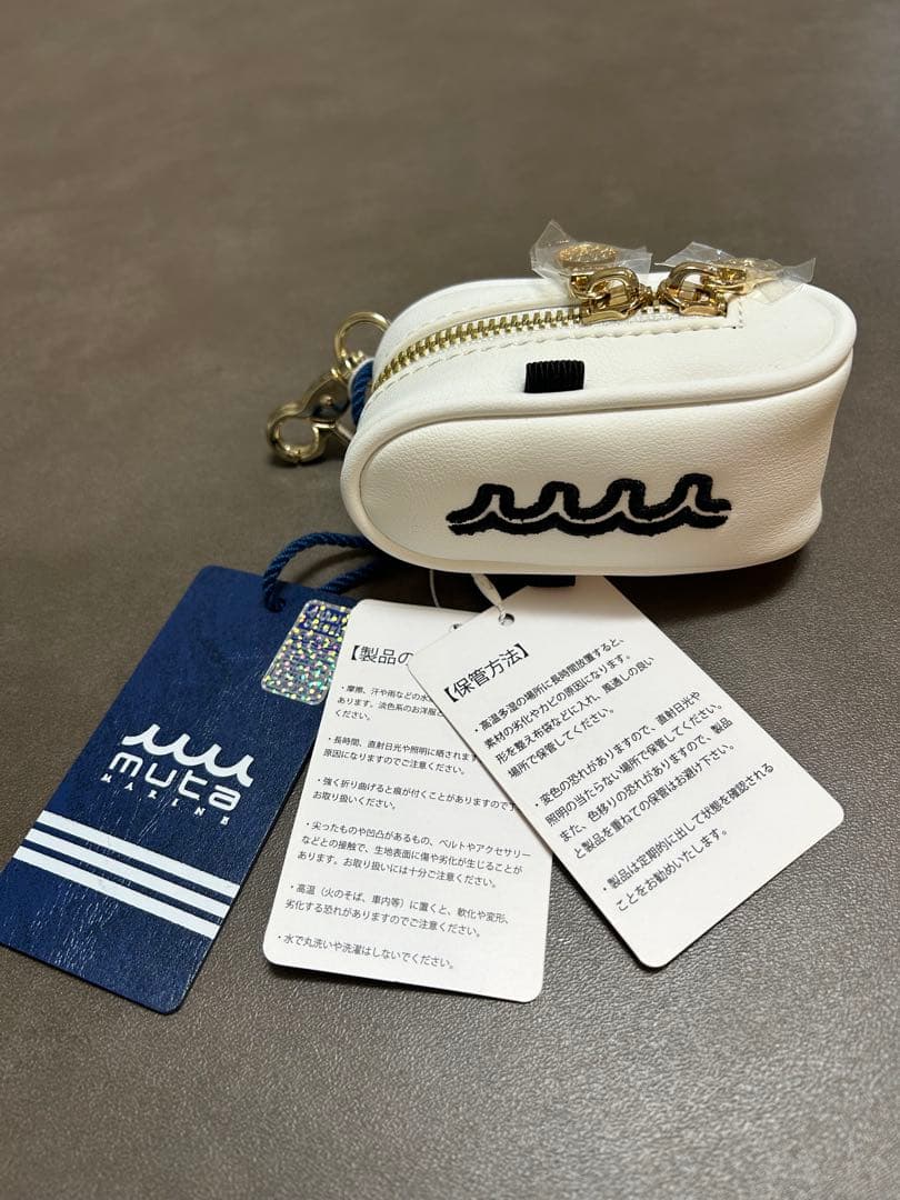 mutaMARINE ムータ ボールポーチ　未使用 ゴルフ