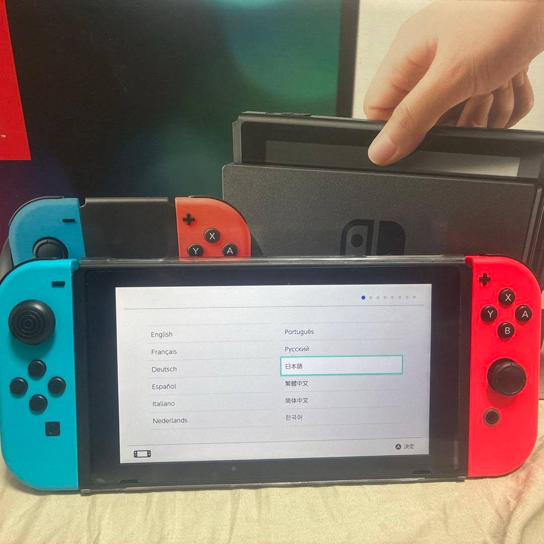 Nintendo Switch 本体 青/赤 Joy-Con　即日発送可