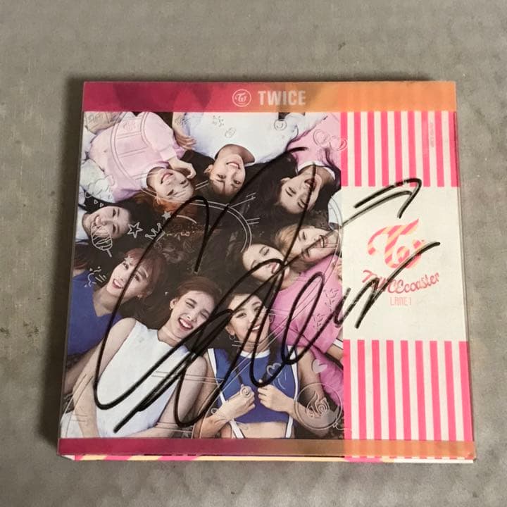 Twice 直筆サイン入りTwicecoaster