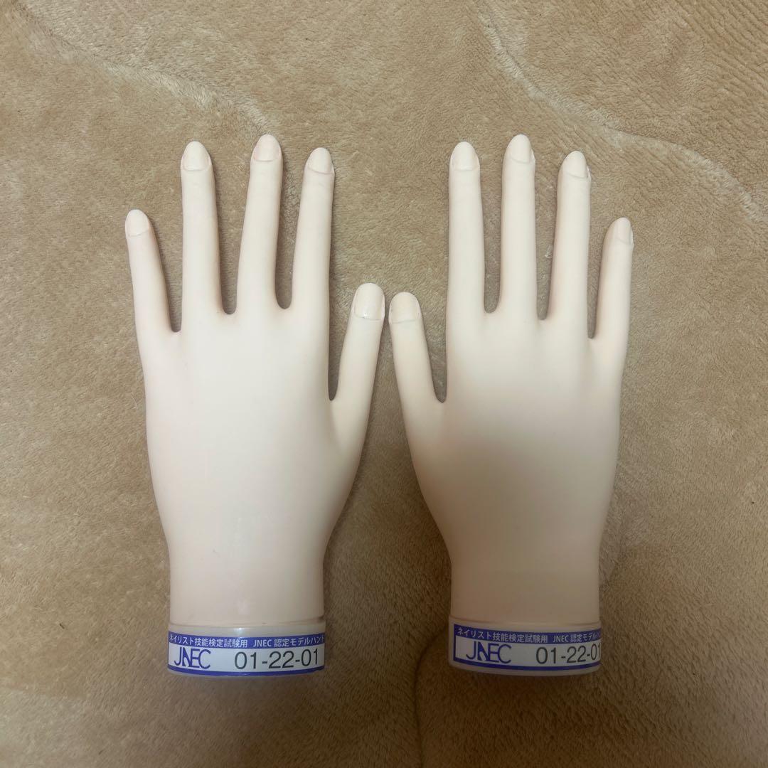 ネイル検定 マネキン手 両手セット