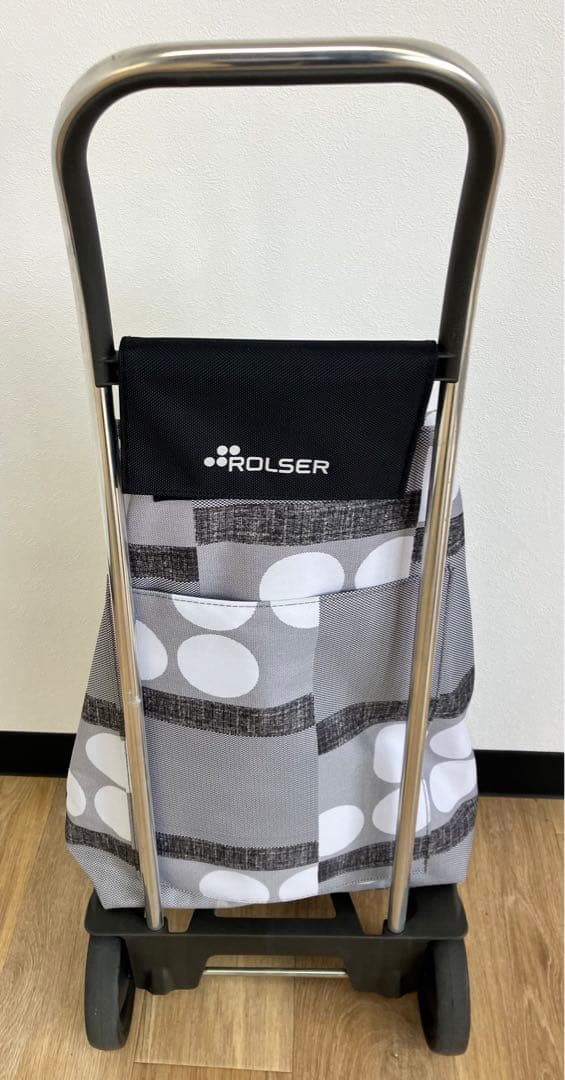 ROLSER ロルサー　2輪キャリーカート　グレー　ドット