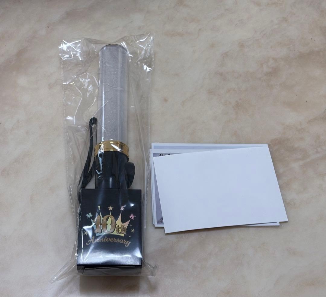 M!LK ペンライト 白 山中柔太朗 生写真付き