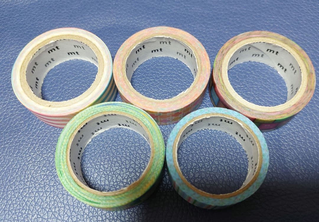 mt カラフルマスキングテープ5巻き