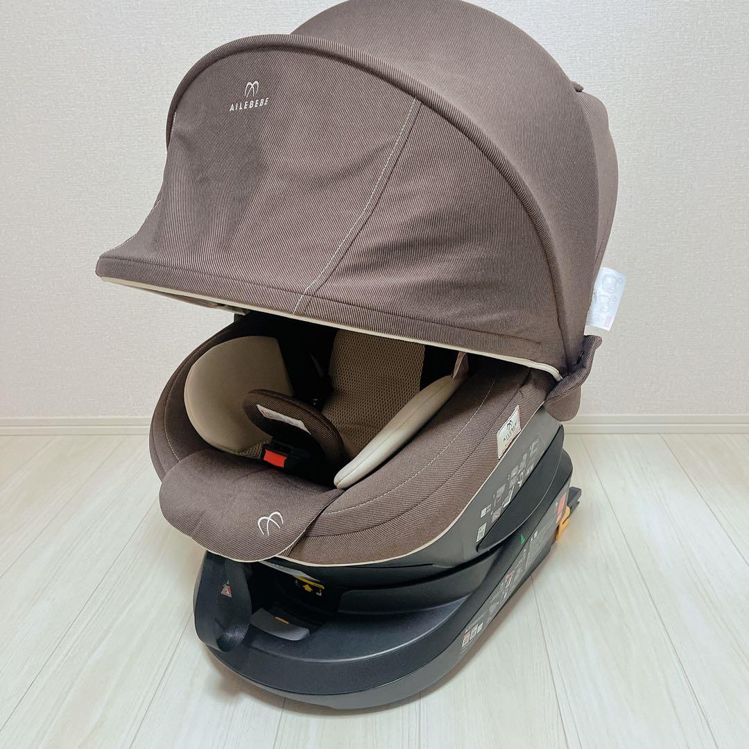 【美品】AILEBEBE クルット6iプレミアム ISOFIX日本製 回転式
