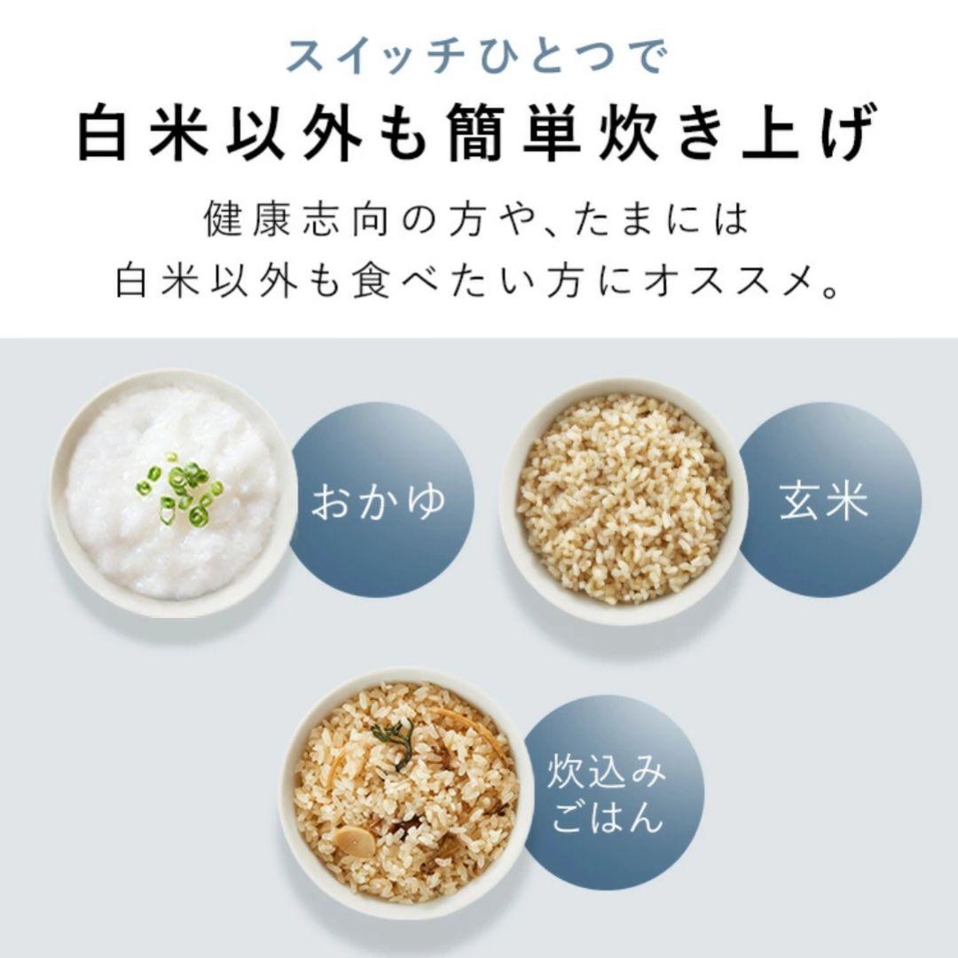 アイリスオーヤマ 炊飯器 5.5合 ブラック マイコン式