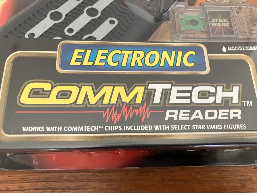 未使用品　スターウォーズ エピソード1 コムテックリーダー&フィギュア　セット