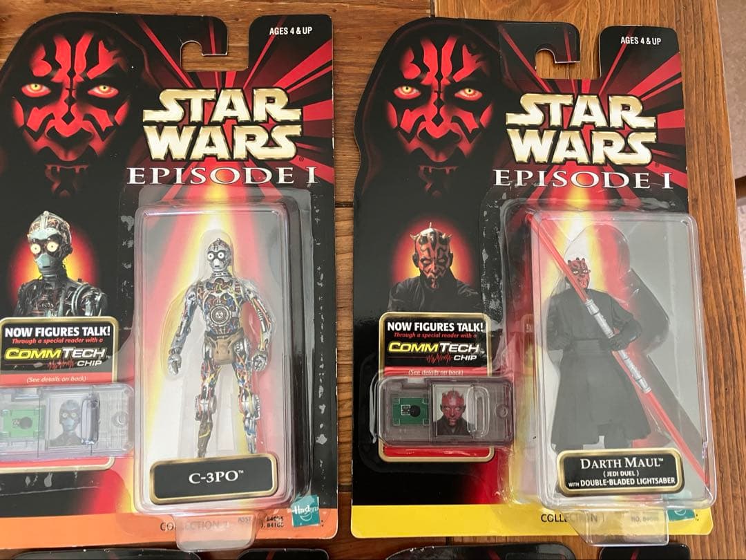 未使用品　スターウォーズ エピソード1 コムテックリーダー&フィギュア　セット