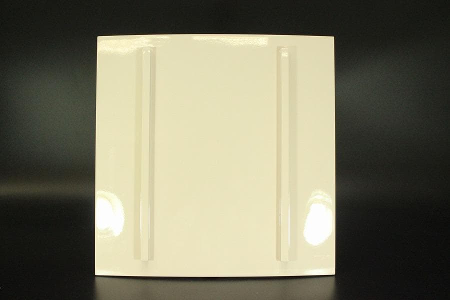 高級漆器 紀州塗 島安 変り根来 四方皿 未使用(A194)