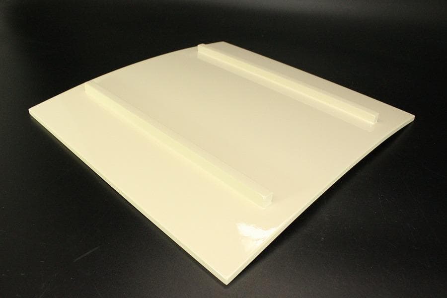 高級漆器 紀州塗 島安 変り根来 四方皿 未使用(A194)