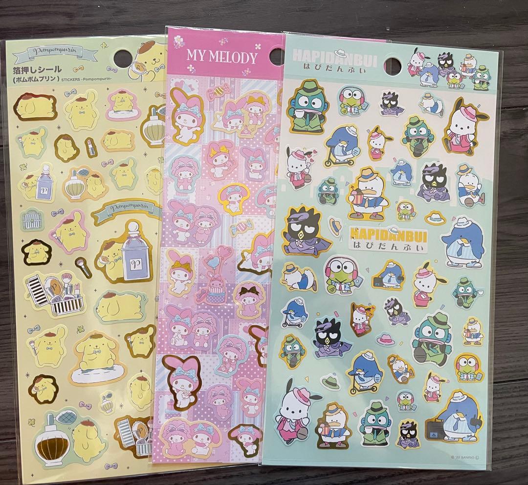 シール集め引退　527枚　100均中心　キャラクターシール　多種類　まとめ売り