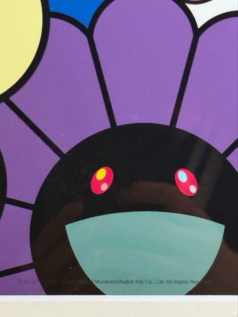 kaikaikiki 村上隆【Lot ofFlowers】シルクスクリーン　額装