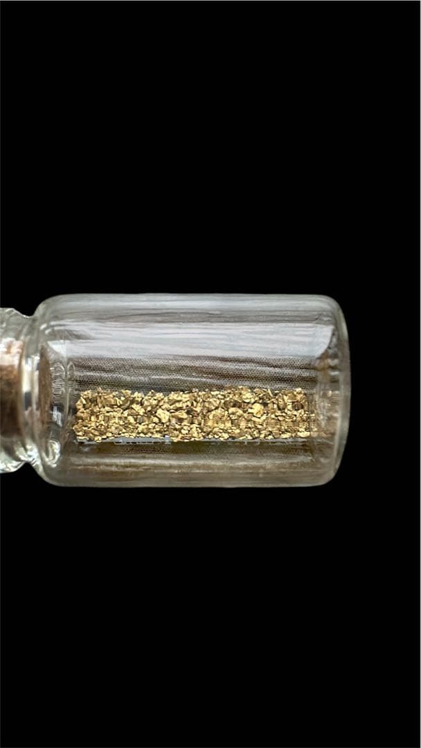 砂金　自然金　国産　gold ⑧
