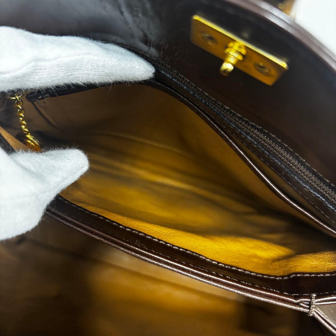 GUCCI グッチ バンブーターンロック 2WAYバッグ