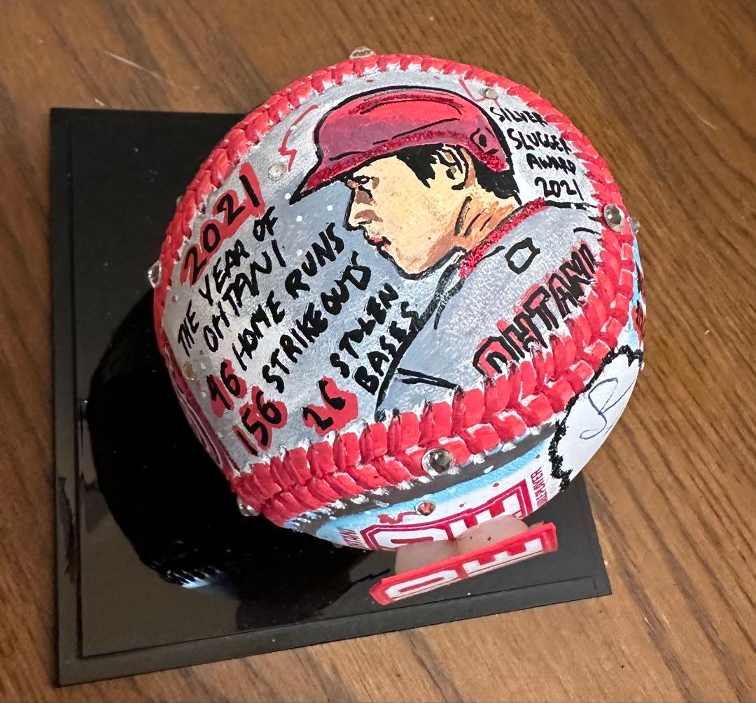 【最終値下げ】大谷翔平直筆サインボール×チャールズ・ファジーノ 完全受注限定品