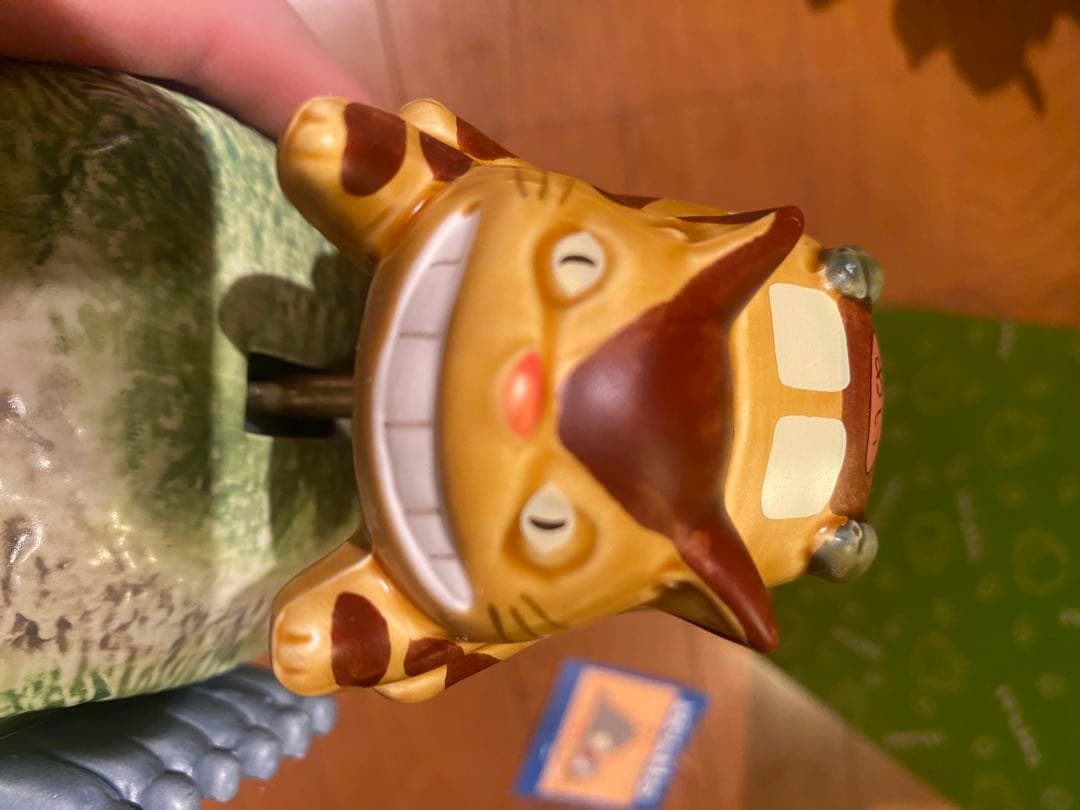 となりのトトロ　ネコバス　オルゴール　スタジオジブリ　置物　セキグチ