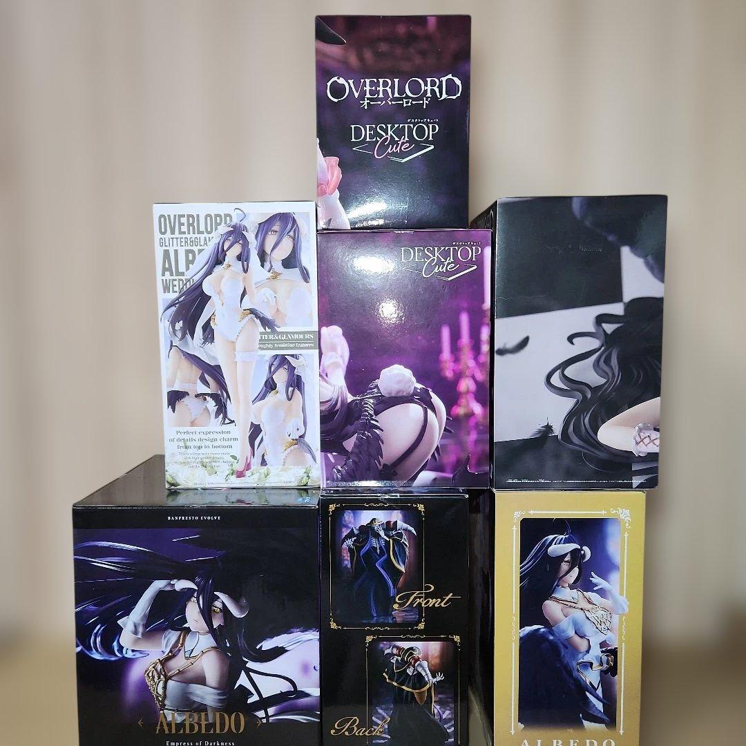 オーバーロード　アインズ　シャルティア　アルベド　#白るまんどのフィギュア