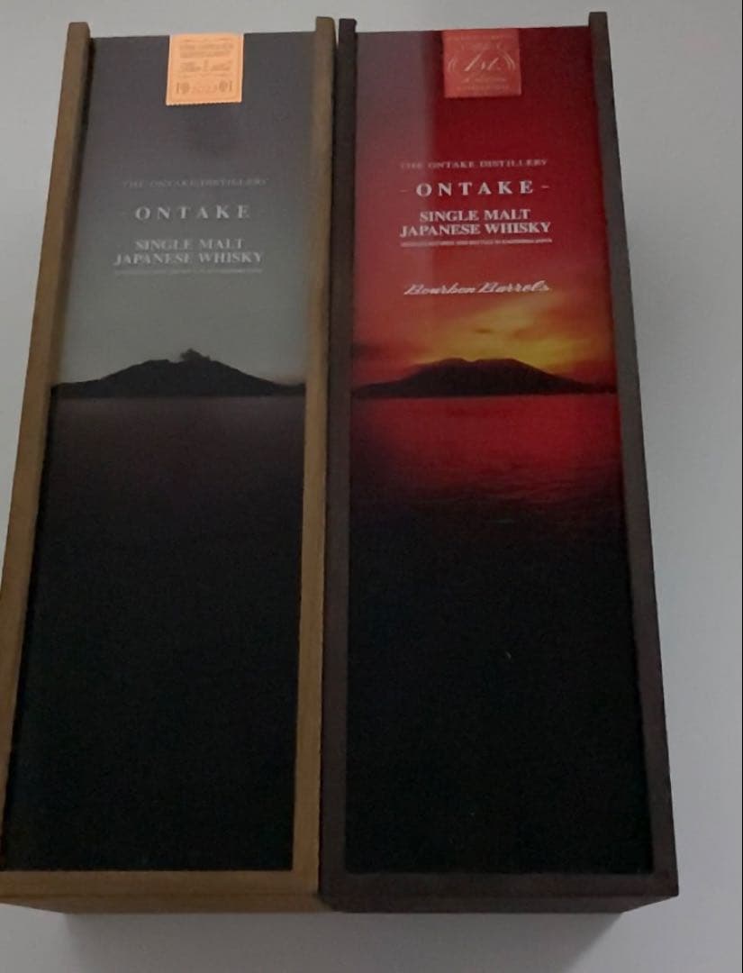 ONTAKE 御岳　シングルモルトウイスキー 各1本　合計2本