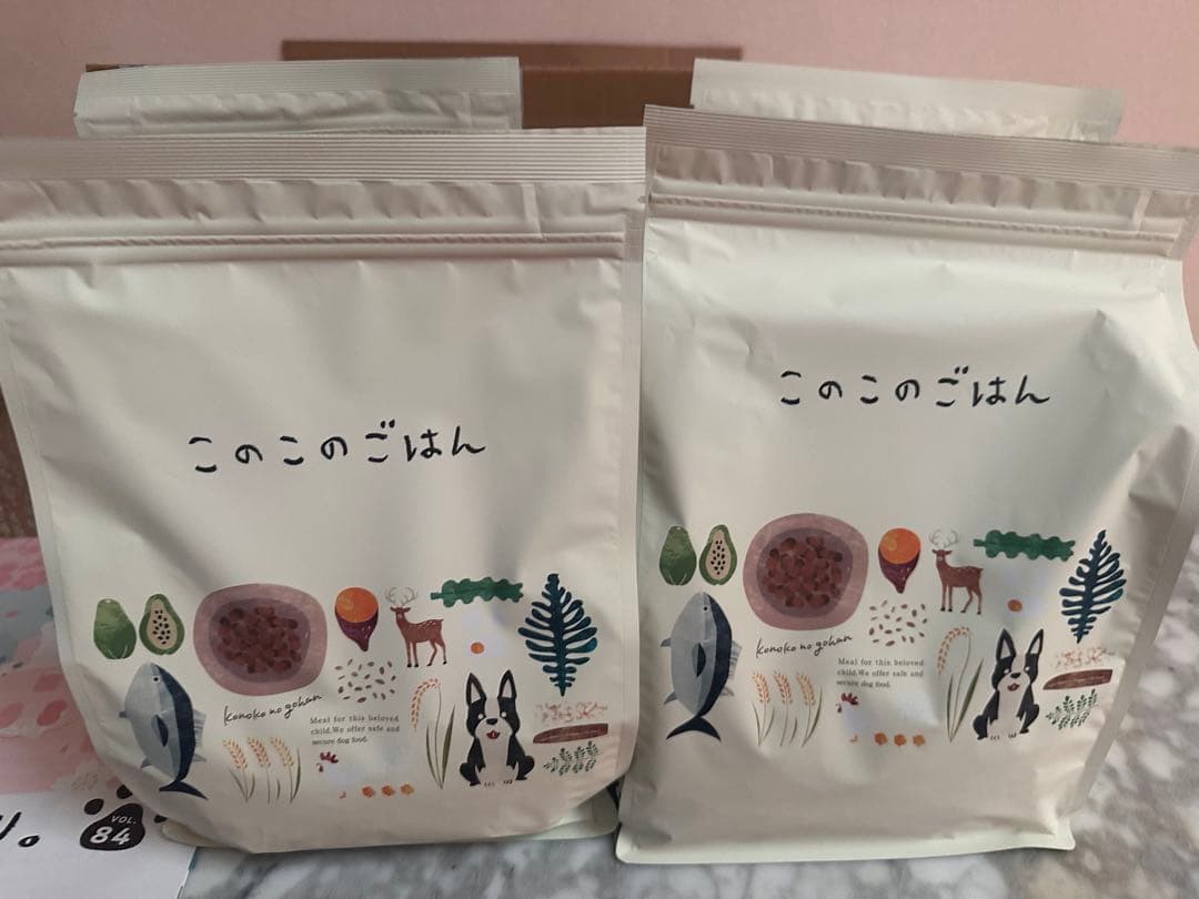 ねねちゃん専用このこのごはん 4袋セット