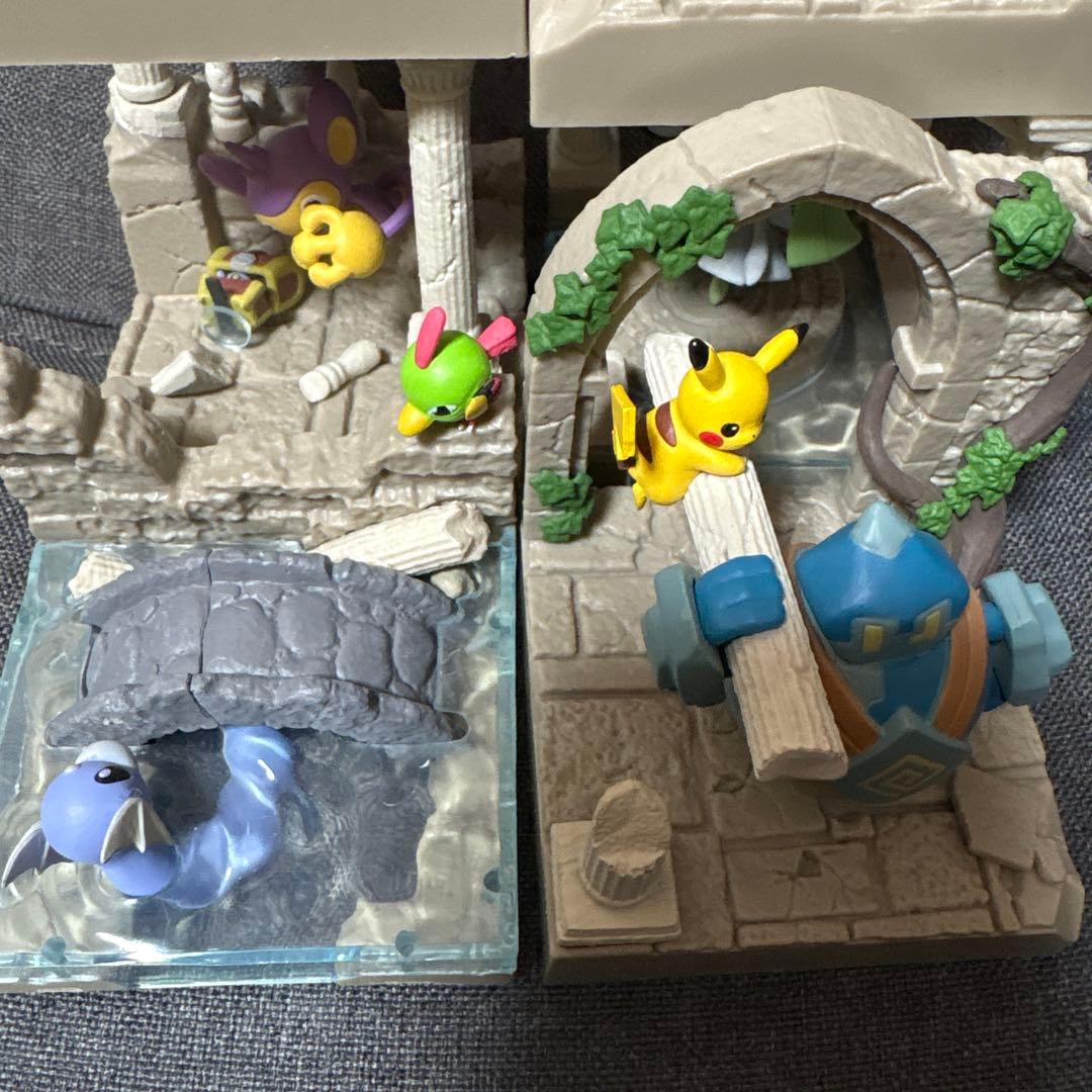 ポケモン ジオラマコレクション 古城の遺跡 コンプリートセット