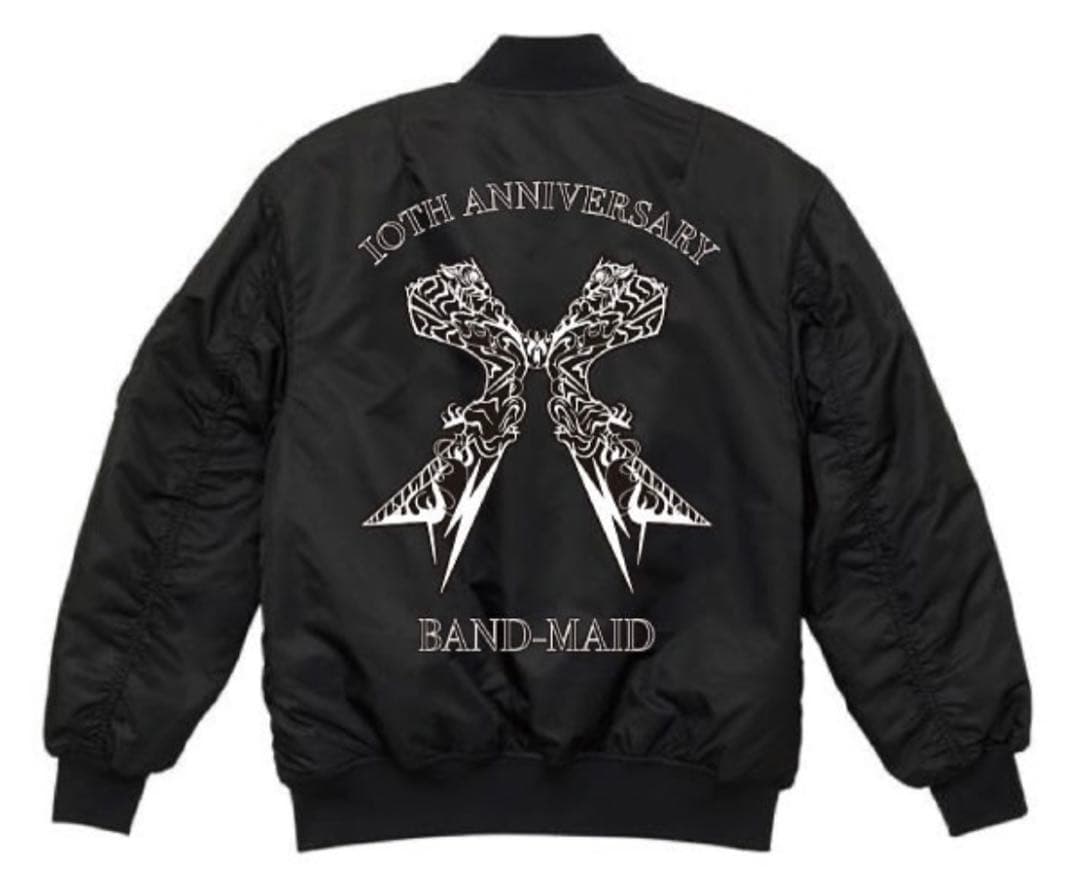 BAND-MAID 10th Anniversary MA-1 Mサイズ