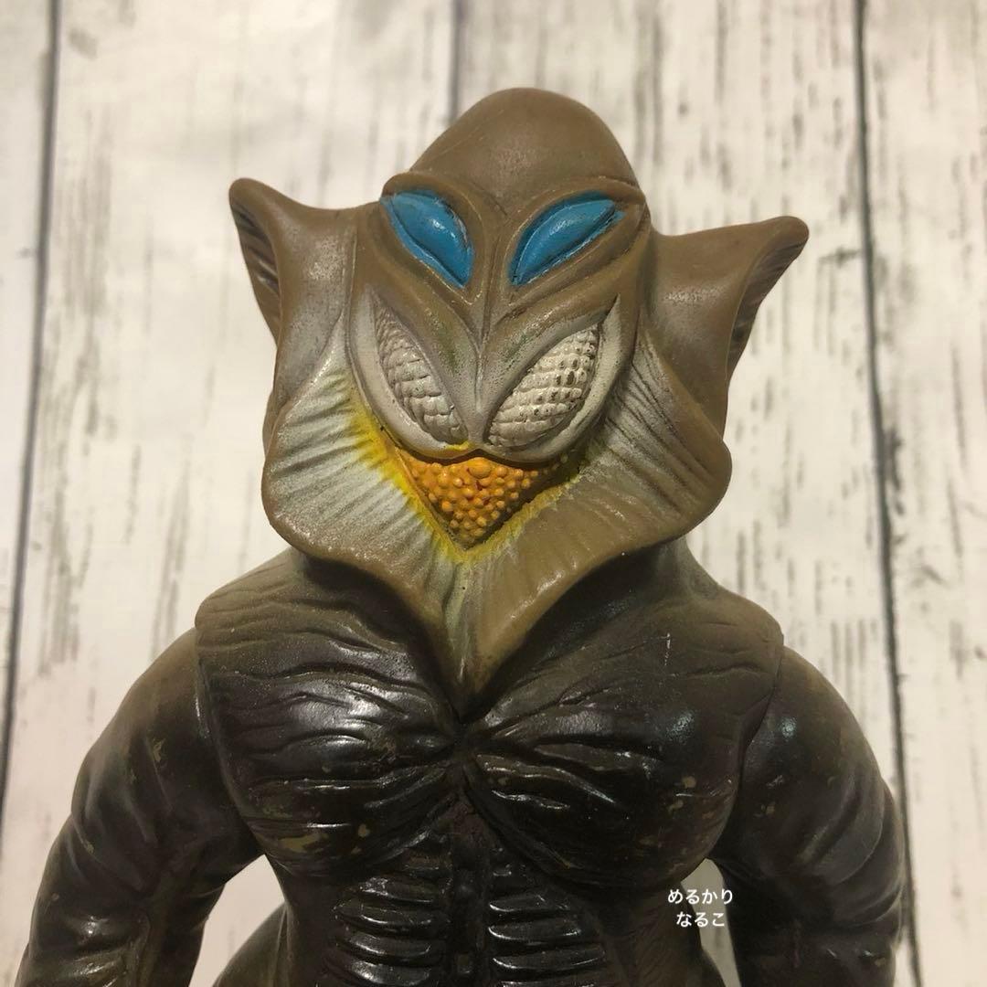 ブルマァク ウルトラマン 怪獣 当時品 ソフビフィギュア メフィラス星人 初版