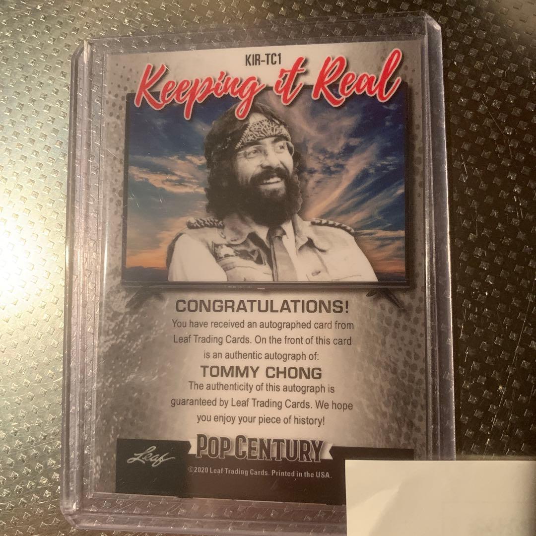 美品！鬼レア　チーチ&チョン 全世界50枚限定！サイン　トミーチョング
