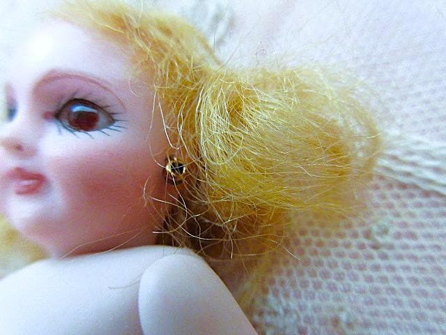 ヴィンテージ　ミニョネット　ビスクドール　アーティスト　☆　キャシーハンセン女史