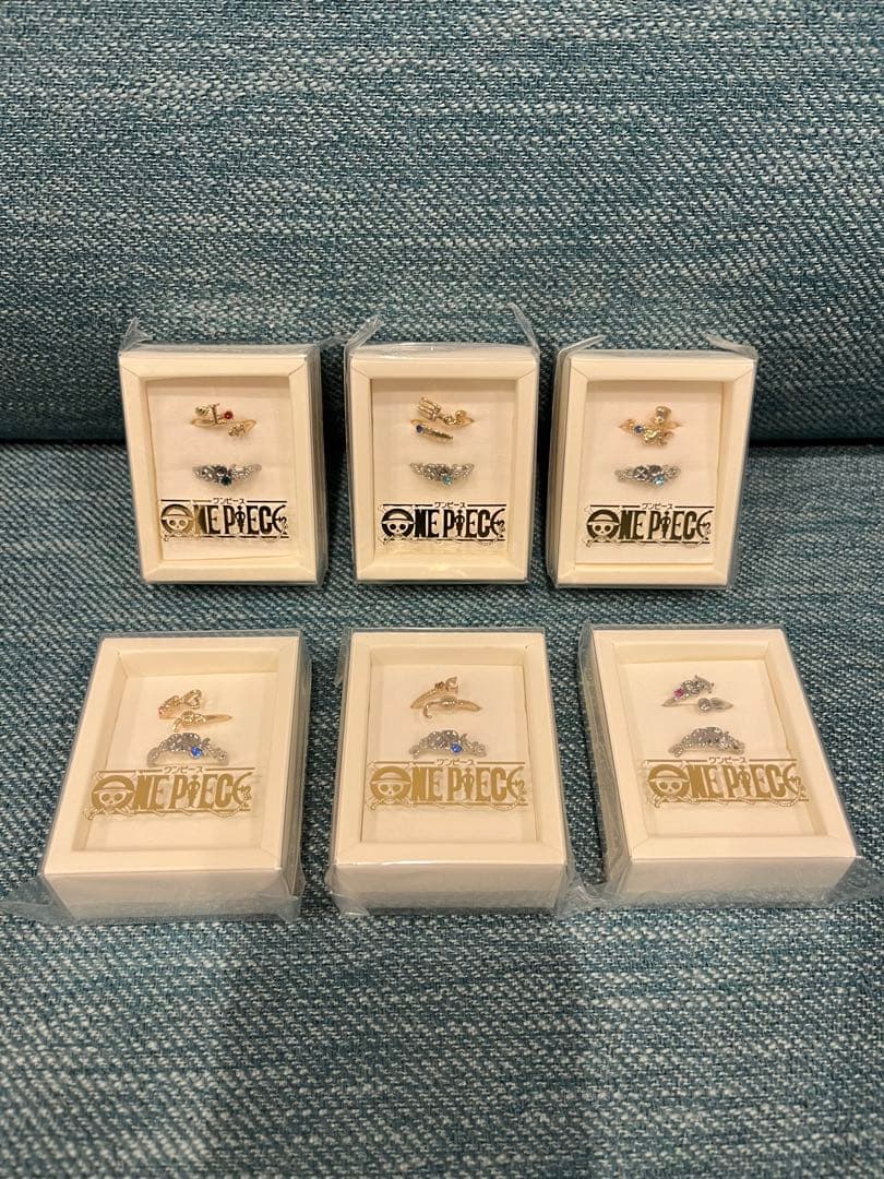 ワンピース ONEPIECE 麦スト限定　バースデーデュオリング　貴重　レア