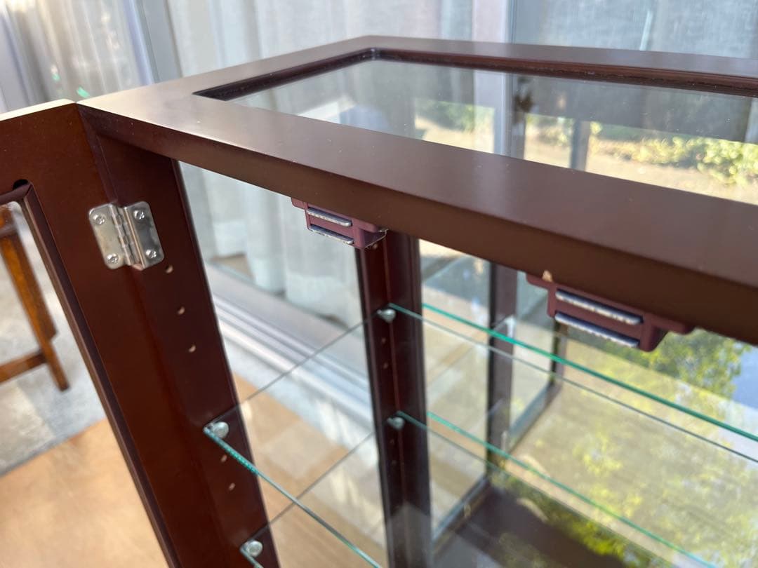 モダン　ショーケース　飾り棚　ガラスケース　キュリオケース　コレクションケース