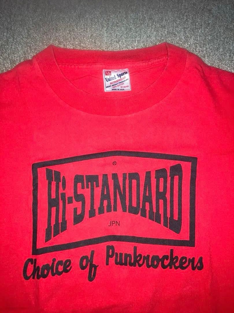 90s Hi-STANDARD ハイスタ　 Tシャツ アメリカ製　ヴィンテージ