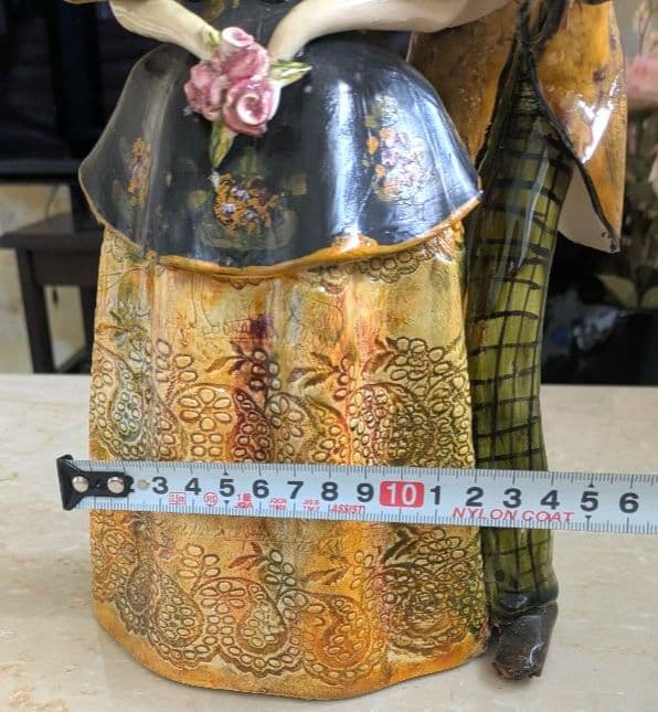 フランス　パリ　ルシアン　ヌーケルマン　カップル　陶器　人形　アンティークドール