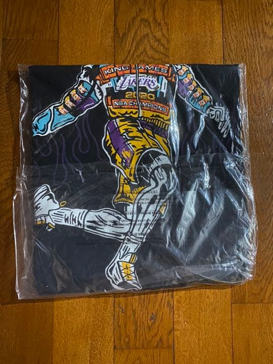 ミュージシャン WARREN LOTAS KING JAMES CHAMP TEE L