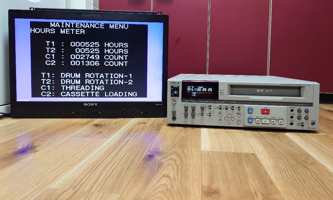 ★【中古/動作品 】★ SONY SVO-5800/S-VHS/再生確認済み】