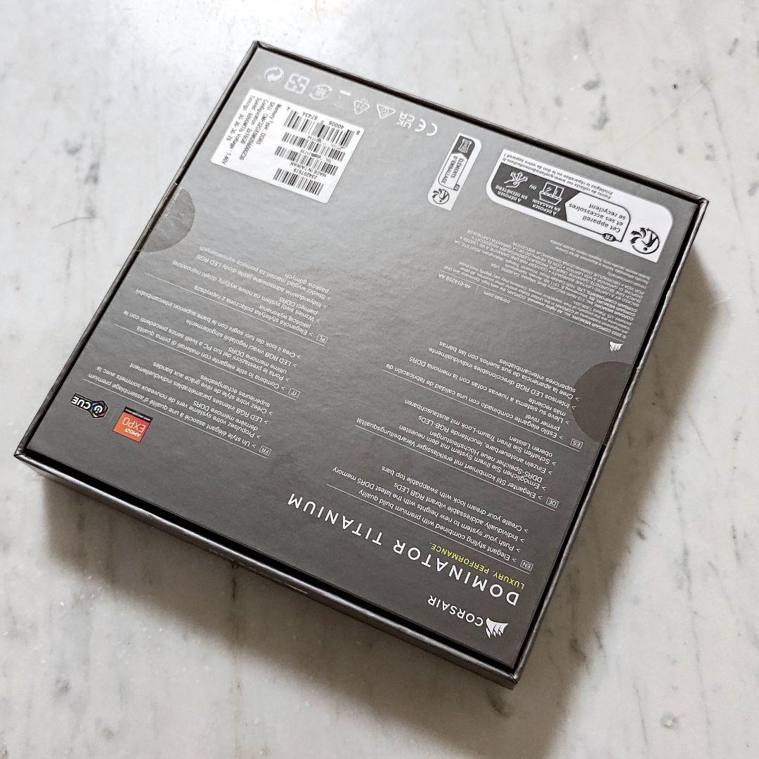 【新品】DDR5-6000 32GB -- DOMINATOR TITANIUM