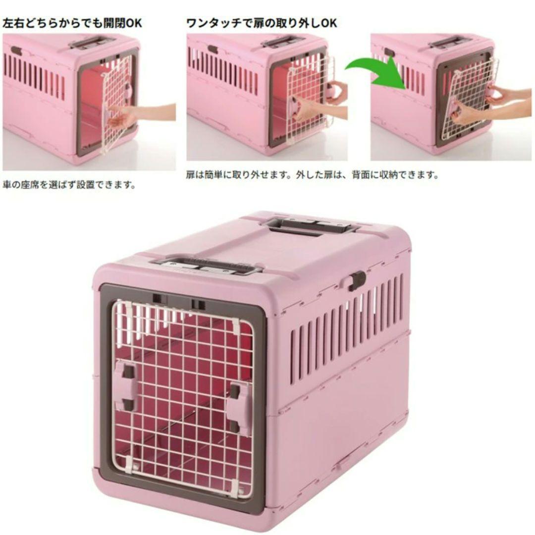 リッチェル キャンピングキャリー 折りたたみ L クレート Richell