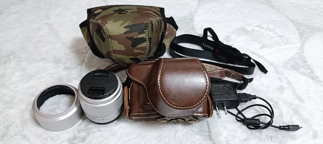 LUMIX G デジタルカメラ オレンジ 14-42mm