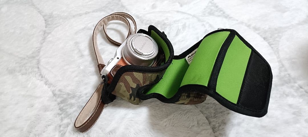 LUMIX G デジタルカメラ オレンジ 14-42mm