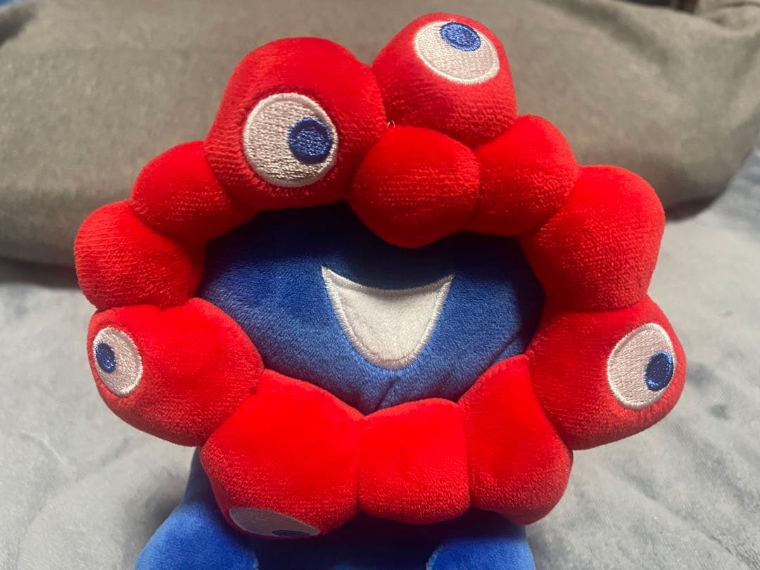 EXPO2025　大阪・関西万博 ミャクミャクお手玉風ぬいぐるみ　S（座り）